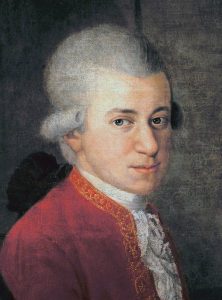 Mozart vers 1780, par Johann Nepomuk della Croce